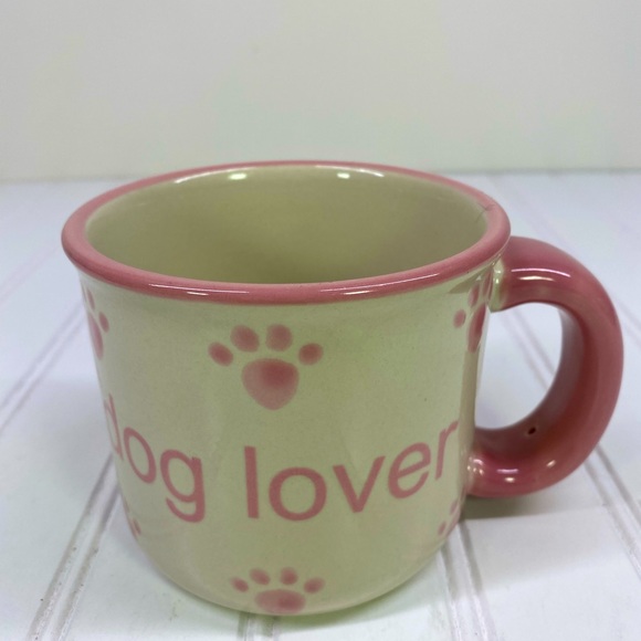 Pet -Rageous  pink & cream dog lover mug - Picture 1 of 8